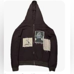 I Don’t Smoke Edward Scissor hands zip hoodie